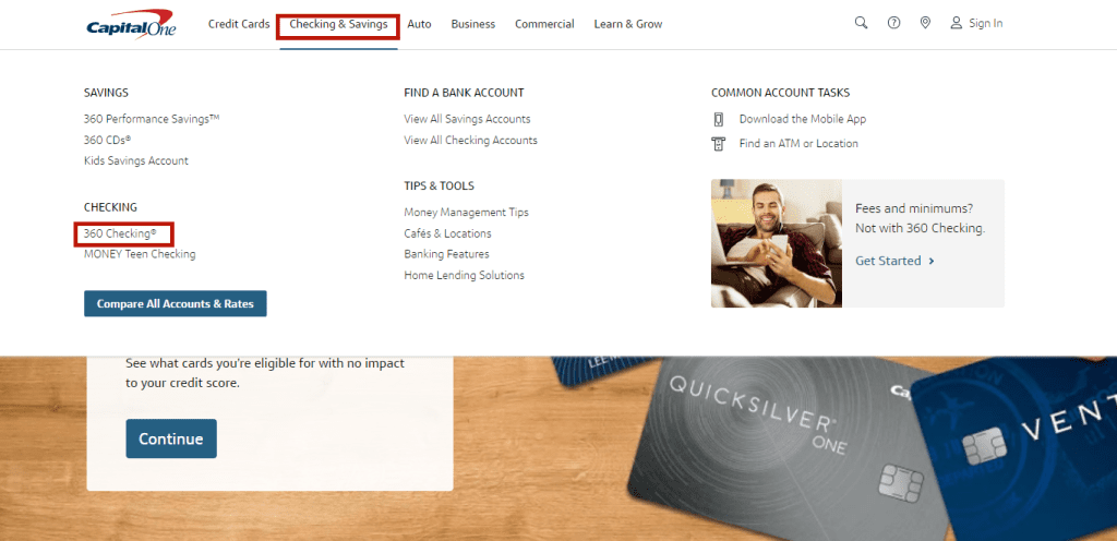 Capital One 360 Checking Account