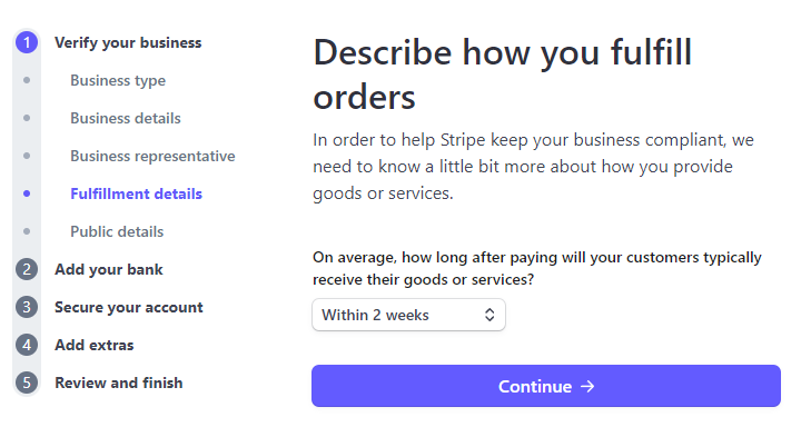 Stripe registration and activation - How to activate Stripe with US company registration